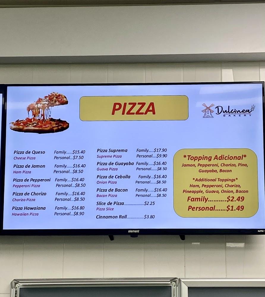 Dulcinea Ice Cream and Pizza Menu image 3